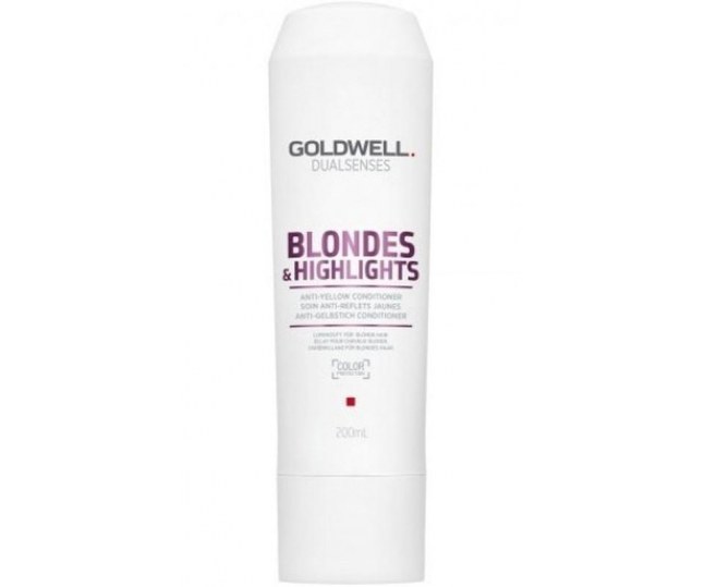 GOLDWELL Dualsenses Blondes & Highlights Anti-Yellow Conditioner – Кондиционер против желтизны для осветленных волос 200 мл