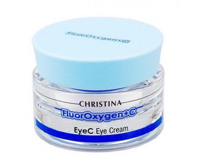CHRISTINA Fluoroxygen+C-Eye C Осветляющий крем для зоны глаз с СПФ-15 30 ml