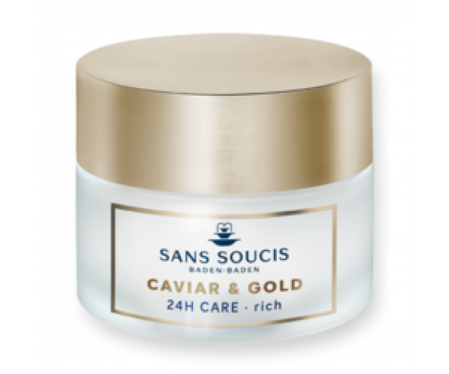 CAVIAR & GOLD ANTI AGE DELUXE 24H CARE RICH/Питательный крем-люкс антивозрастной Икра и Золото 24ч 50мл