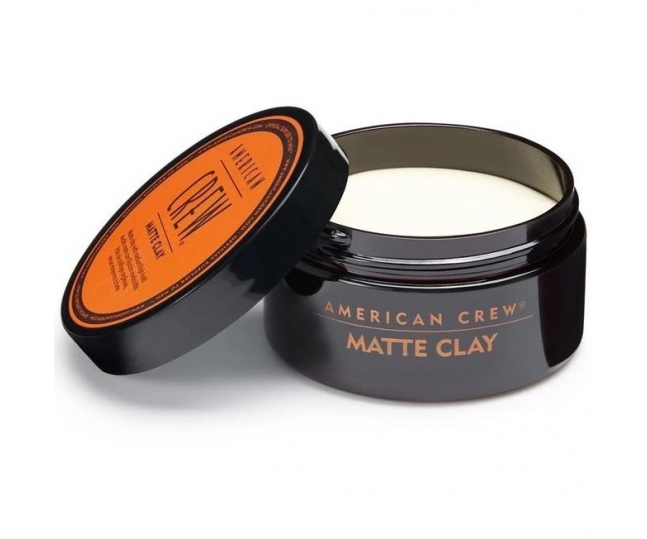 Глина матовая пластичная для укладки волос American Crew Classic Matte clay 85гр