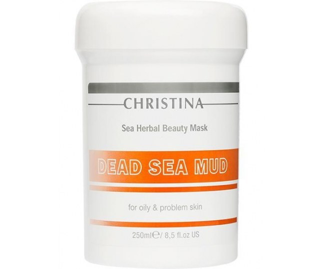 CHRISTINA Sea Herbal Beauty Dead Sea Mud Mask - Грязевая маска для жирной кожи 250 ml