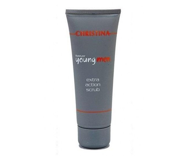 CHRISTINA Forever Young Extra Action Scrub - Скраб для мужчин 75 ml
