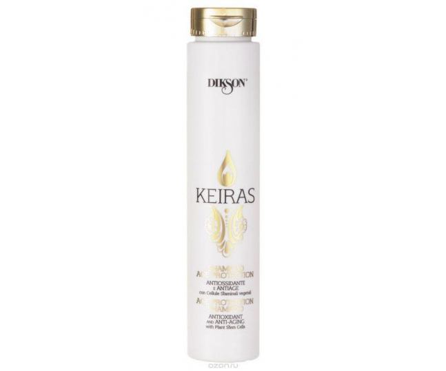 Dikson KEIRAS SHAMPOO AGE PROTECTION шампунь тонизирующий со Стволовыми Клетками 250мл