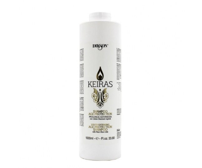 Dikson KEIRAS SHAMPOO AGE PROTECTION шампунь тонизирующий со Стволовыми Клетками 1000мл