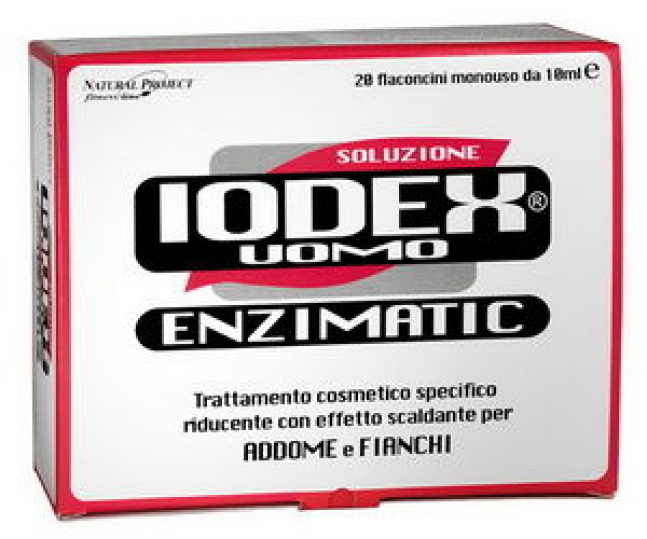 NATURAL PROJECT Сыворотка для тела с разогревающим эффектом для мужчин Iodex Enzymatic 10 x 15 ml