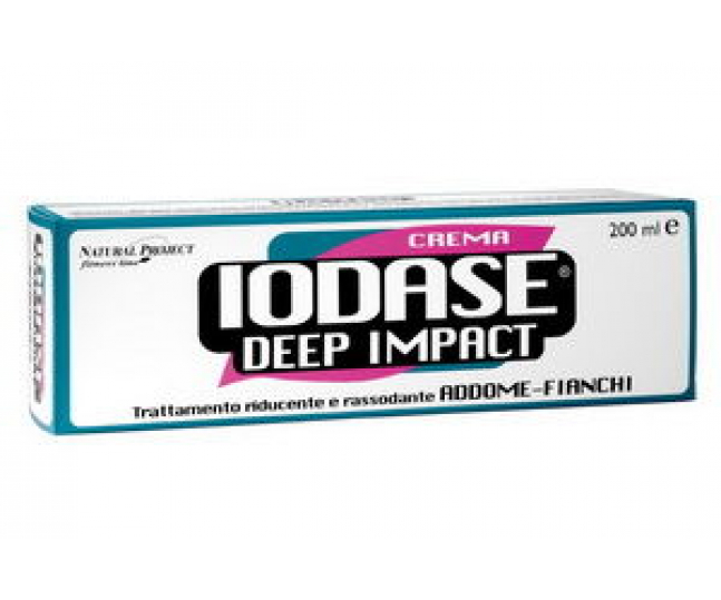 NATURAL PROJECT Разогревающий крем против жировых отложений Iodase Deep Impact crema 200 ml