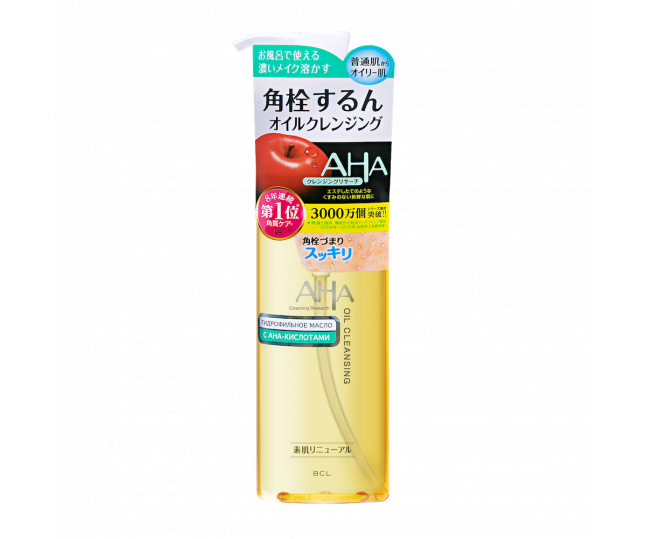 AHA Basic Гидрофильное масло для снятия макияжа с фруктовыми кислотами 145мл
