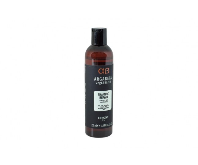 Shampoo REPAIR Шампунь для ослабленных и химически обработанных волос с гидролизированными протеинами риса и сои (Растительный Кератин) 250мл