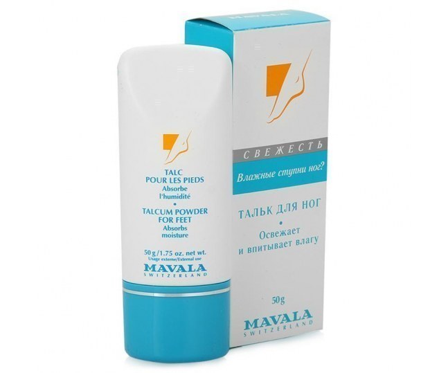 Mavala Освежающая пудра-тальк для ног Cooling Talcum Powder for Feet 75 ml