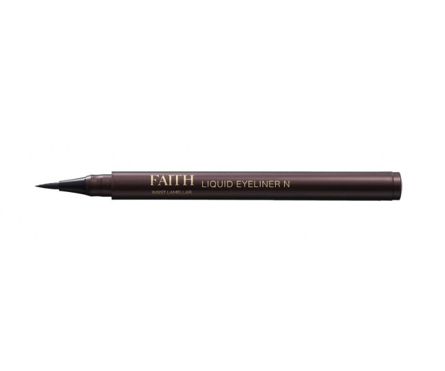Faith Insist Liquid Eyeliner, black / Жидкая подводка для глаз, цвет: черный