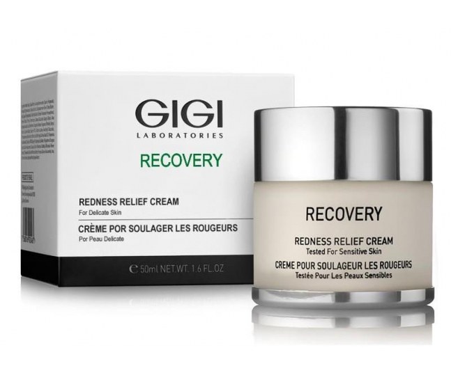 GIGI Cosmetic Labs GIGI, Redness Relief Cream Sens - Крем успокаивающий от покраснений и отечности, 50 мл