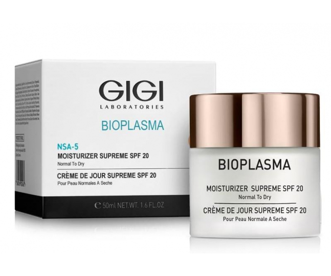 GIGI Cosmetic Labs BP Moist Supreme SPF 20 - Крем увлажняющий для нормальной и сухой кожи с SPF 20 50 мл