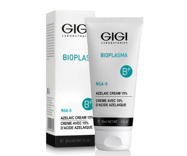 GIGI Cosmetic Labs BP Azelaic Cream - Крем с 15% азелаиновой кислотой для жирной и проблемной кожи 30 мл