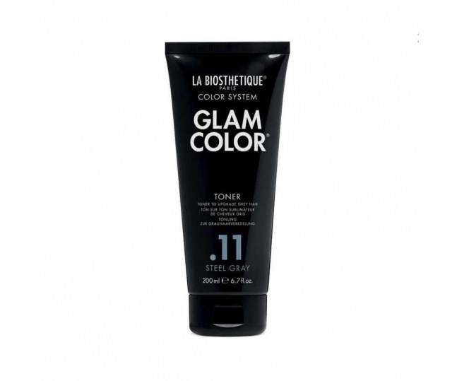 Glam Color Toner 11 Steel Gray - кондиционер для седых волос 200мл