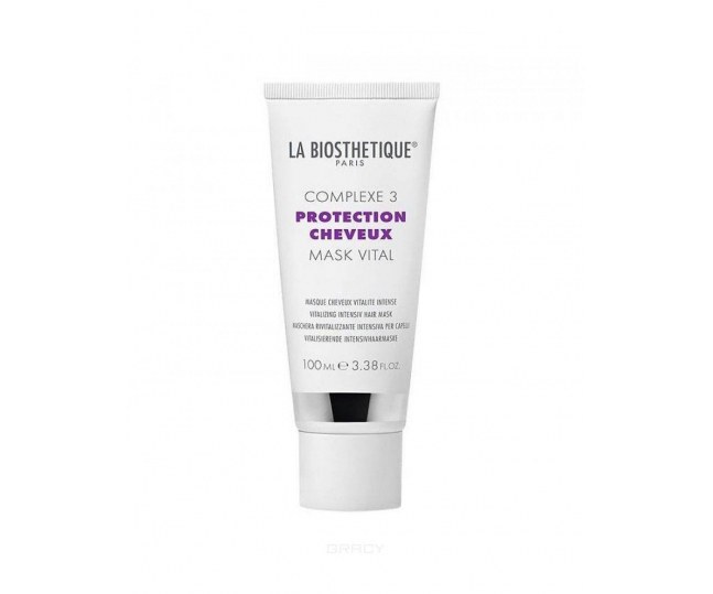 LA BIOSTHETIQUE MASK VITAL COMPLEXE 3 100 МЛ / ВИТАЛИЗИРУЮЩАЯ МАСКА С МОЩНЫМ МОЛЕКУЛЯРНЫМ КОМПЛЕКСОМ ЗАЩИТЫ ВОЛОС. КОМПЛЕКС 3