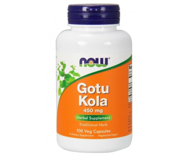 NOW Gotu Kola Готу Кола 100 капс