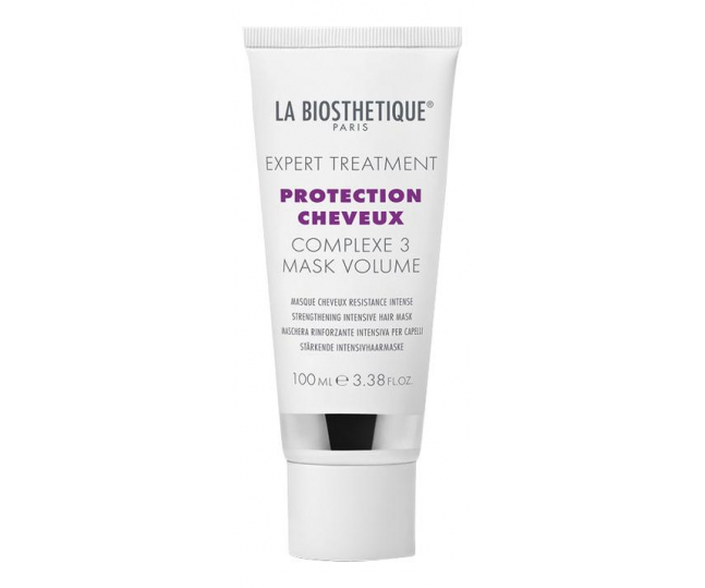 La Biosthetique Стабилизирующая маска с мощным молекулярным комплексом защиты тонких волос Mask Volume Complexe 3, 100 мл