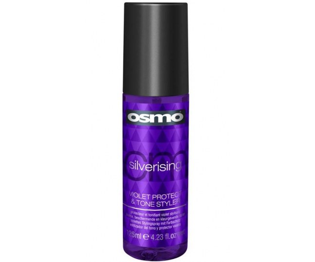 Violet Protect and Tone Styler Несмываемый спрей-защита «Жидкое серебро» 125мл