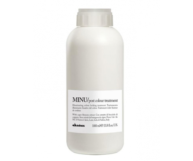 Davines MINU Post Colour Treatment - Стабилизирующий флюид после окрашивания 1000 мл