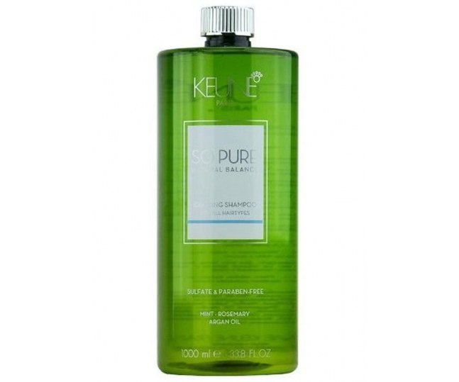 KEUNE So Pure Cooling Shampoo Освежающий шампунь 1000 мл