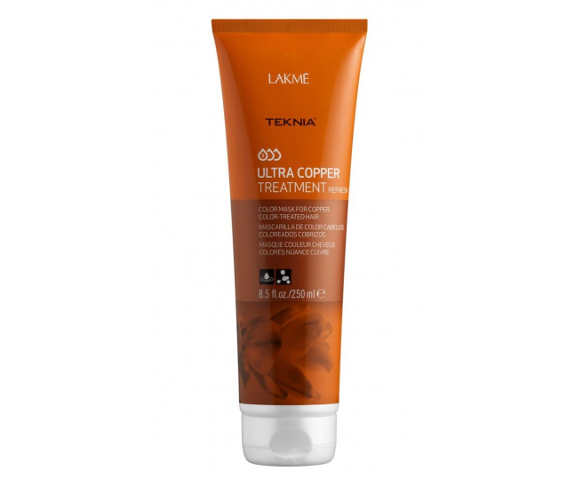 LAKME TEKNIA Ultra Copper Treatment - Средство для поддержания оттенка окрашенных волос Медный 250 мл