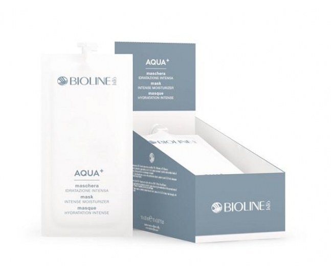 Bioline  Aqua + Mask Intense Moisturizer - Маска увлажняющая 20мл*10 патчи