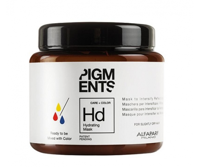 ALFAPARF Milano PIGMENTS Hydrating mask Маска увлажняющая для слегка сухих волос 200мл