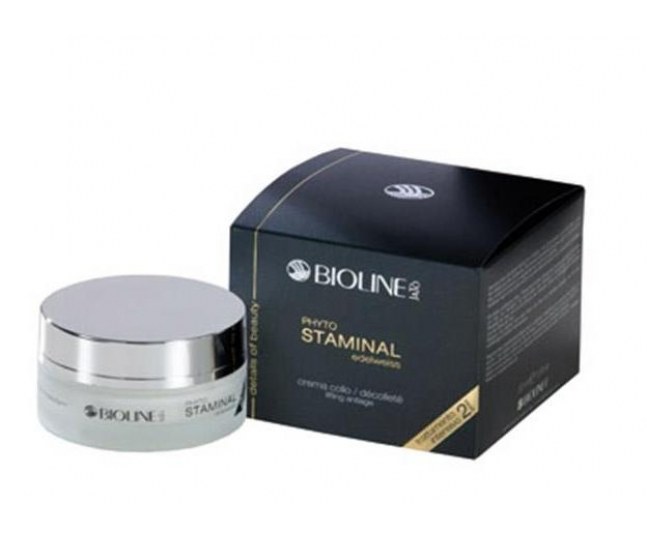 Bioline Details Of Beauty Phyto StamInal Edelweiss-Neck Decollete-Cream Phase 2 - Крем для укрепления кожи шеи и декольте. Фаза 2 50мл