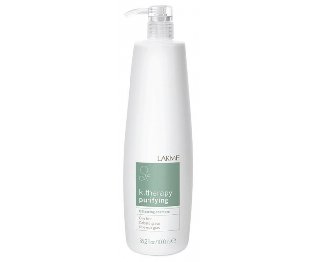 LAKME K.THERAPY PURIFYNG Balancing Shampoo - Шампунь восстанавливающий баланс для жирных волос 1000 мл