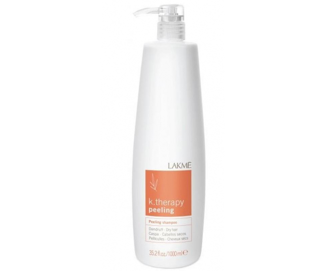 LAKME K.THERAPY PEELING Shampoo - Шампунь против перхоти для сухих волос 1000 мл