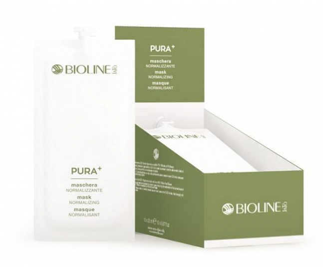 Bioline  Pura+ Mask Normalazing - Маска нормализующая 20 мл *10 патчи