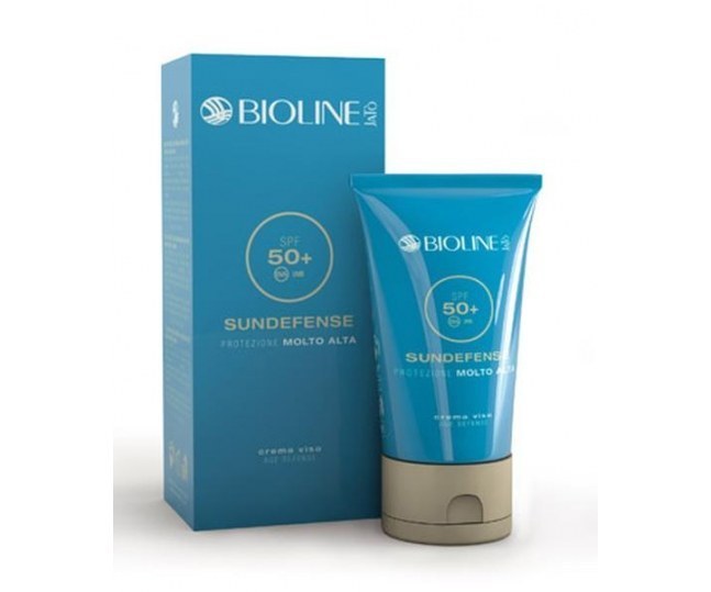 Bioline Sundefense Very High Protection Spf 50+ Face Cream Age Defense - Крем SPF50+ для лица, для чувствительной кожи 50 мл