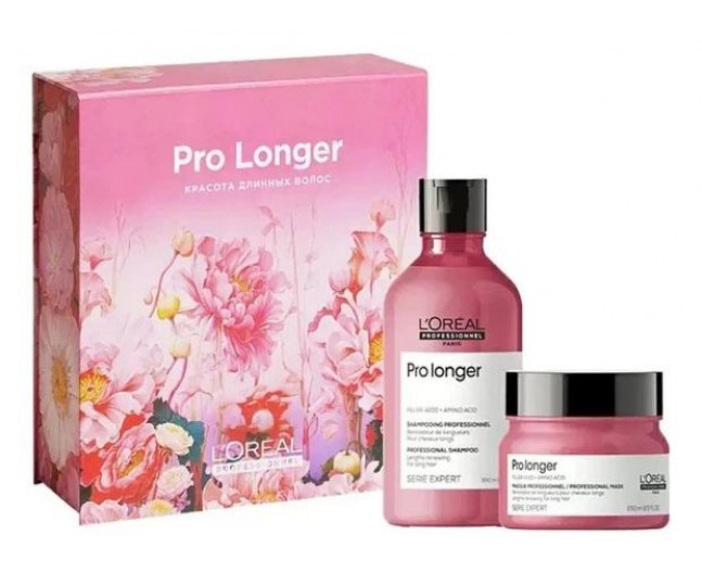 Набор для восстановления волос Loreal Professional Pro Longer Spring Bom 300мл+250мл