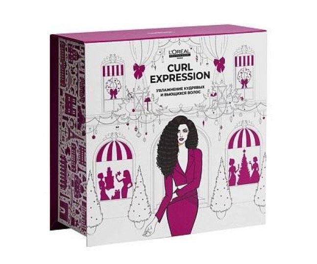 Набор для кудрявых волос Loreal Professionel  Curl Expression 300мл+250мл