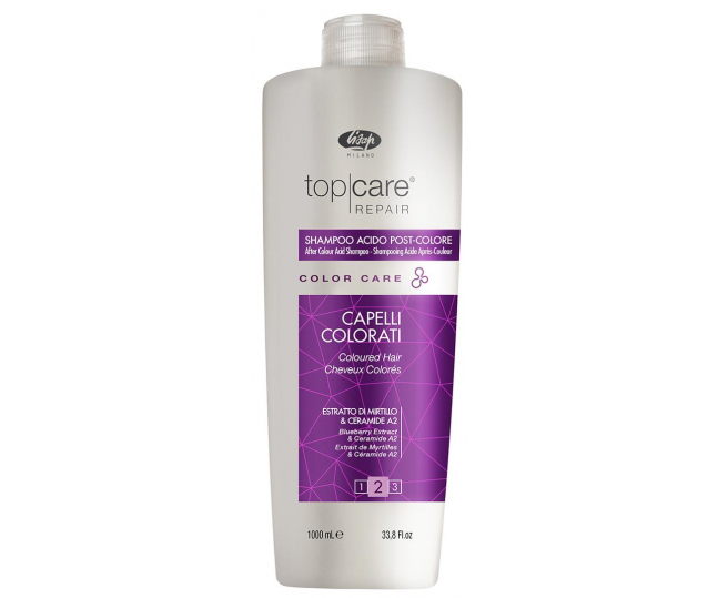 Top Care Repair Color Care After Color Acid Shampoo Стабилизатор цвета 1000мл