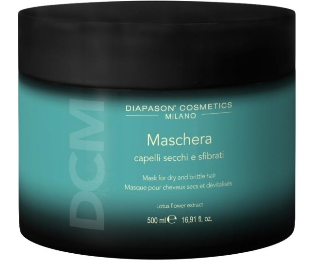 DCM Mask for Dry and Brittle Hair Восстанавливающая маска для сухих, истощенных волос с экстрактом цветов лотоса 500мл