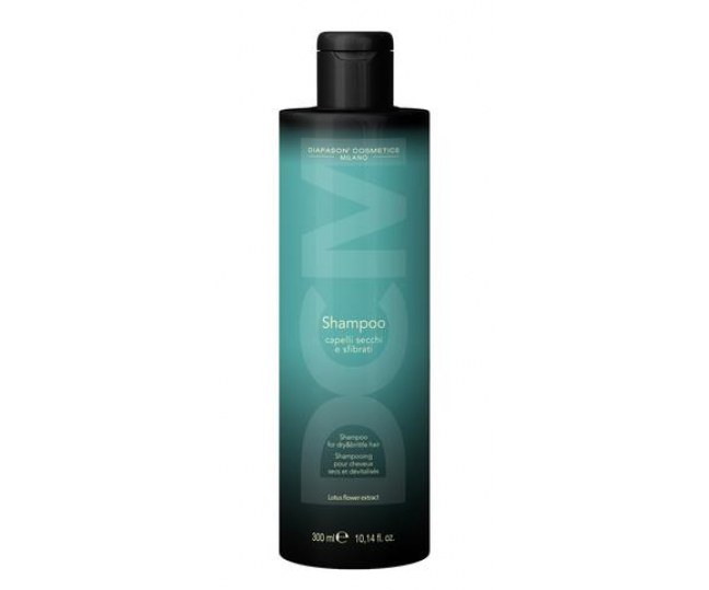 DCM Shampoo for Dry and Brittle Hair Восстанавливающий шампунь для сухих, истощенных волос с экстрактом цветов лотоса 300мл