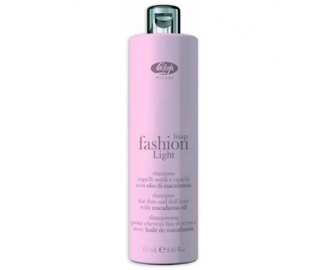 Lisap Fashion Light Shampoo Экстра мягкий очищающий шампунь для тонких и ослабленных волос 250мл