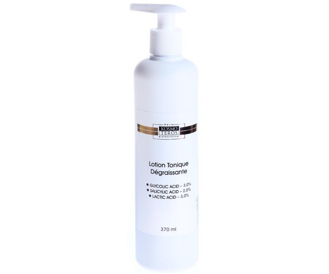 Lotion tonique degraissante Обезжиривающий лосьон-тоник для подготовки кожи к химическому пилингу 370мл