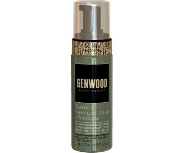 Genwood Cleaner-пена для лица и бороды 150 мл