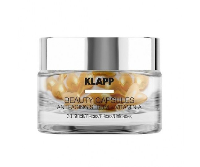 Капсулы для лица BEAUTY CAPSULES Anti-Aging Serum + Vitamin A 30мл