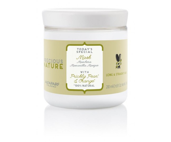 ALFAPARF Milano ALFAPARF Маска для длинных и прямых волос PRECIOUS NATURE LONG/STRAIGHT HAIR MASK, 200 мл