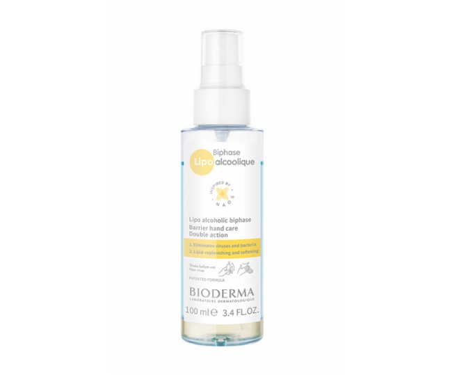 Спрей Bioderma LIPO спиртовой двухфазный уход 100мл
