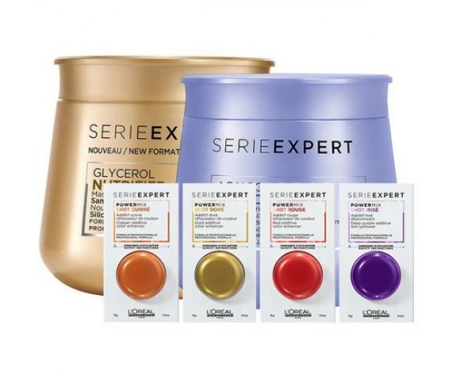 Набор L'Oreal Professionnel Color Mix 15 шотов+10 масок