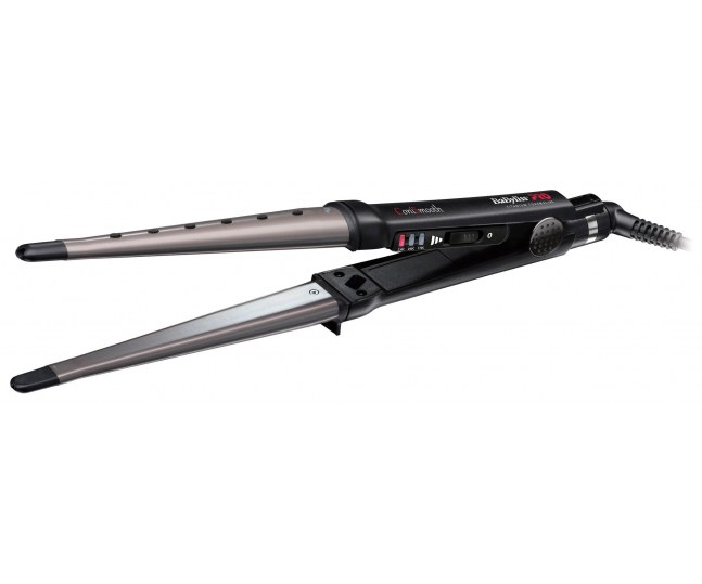 Плойка для волос BaByliss Pro ConiSmooth с терморегулятором титан+турмалин