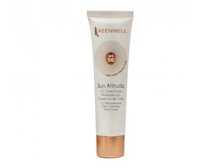Sun Attitude СС Мультизащитный корректирующий крем с тональным эффектом SPF 50 60мл