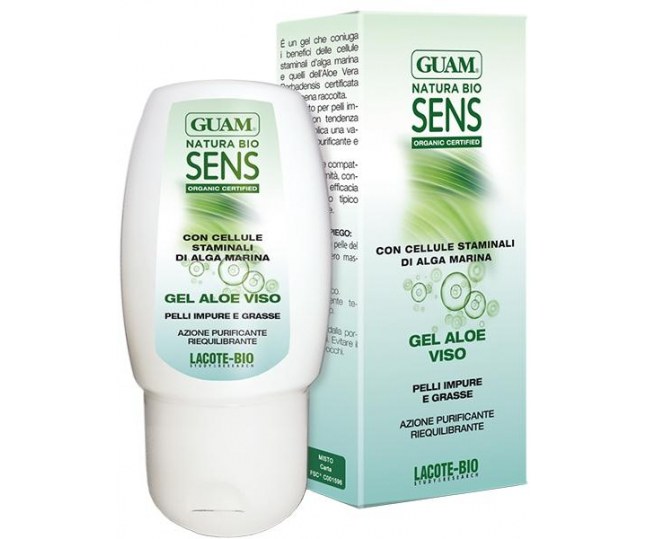 Natura BIO SENS Гель алоэ для лица 50мл
