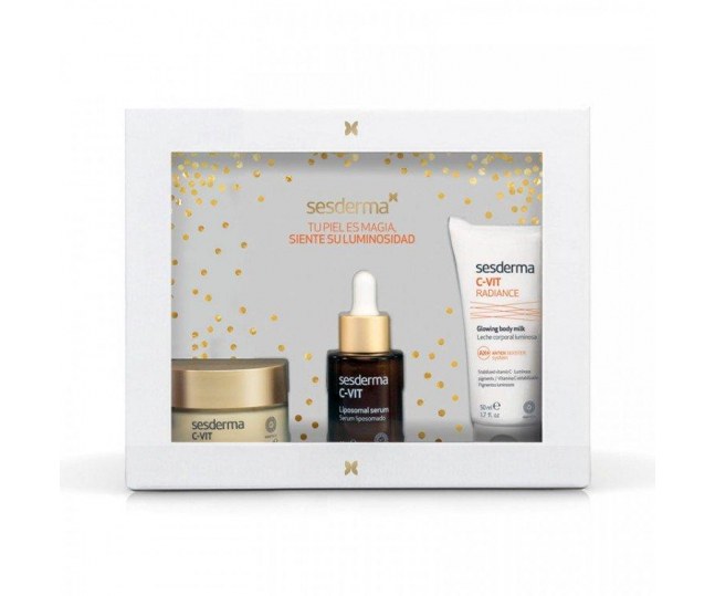ПРОМОНАБОР SESDERMA  C-VIT Moisturizing Cream 50мл + C-VIT Body Milk 50мл + C-VIT Serum 30мл