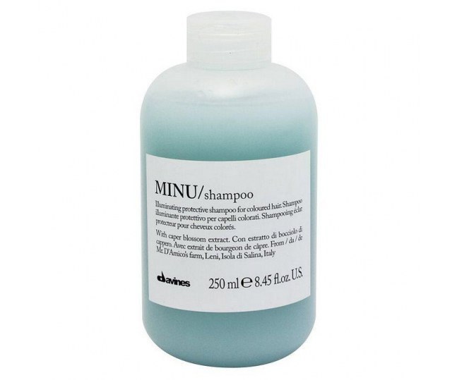 Davines MINU shampoo - Защитный шампунь для сохранения косметического цвета волос 250мл