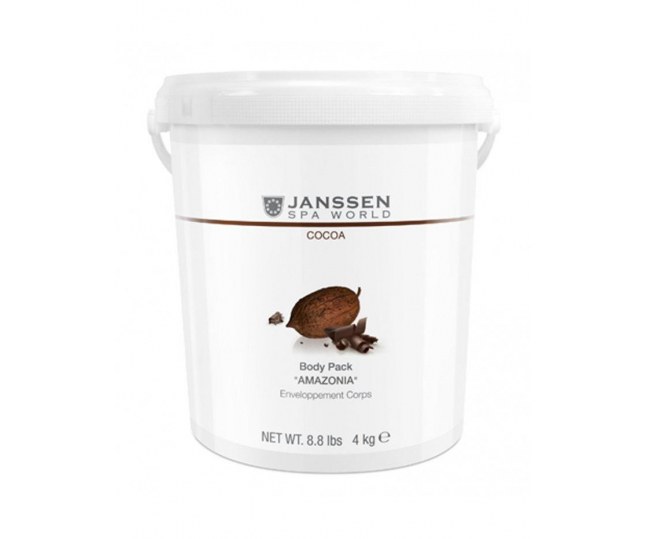 JANSSEN COSMECEUTICAL Janssen Body Pack Cacao «Amazonia» - Пенящееся шоколадное обертывание «АМАЗОНИЯ» (4 кг)